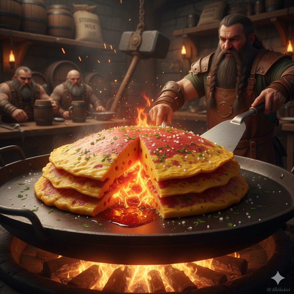 飛竜の焔玉（ひりゅうのほむらだま） 〜 暁の断崖で育まれる、勇気の朝食 〜