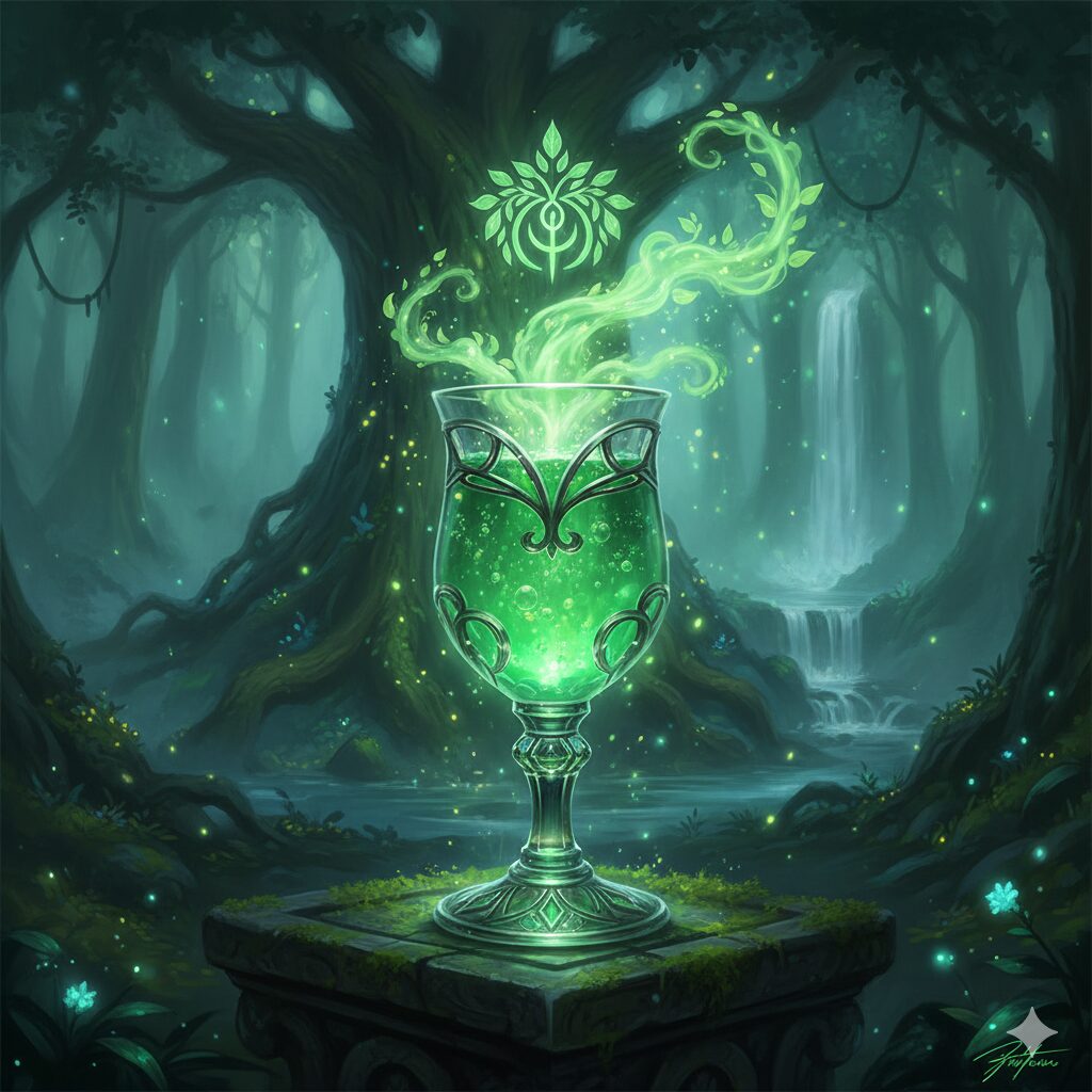 聖樹の雫・エメラルド・ブレス：魂を清める浄化の息吹