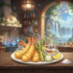 黄金の雫と朝霧の衣 ─ 龍の髭と海魔の天麩羅